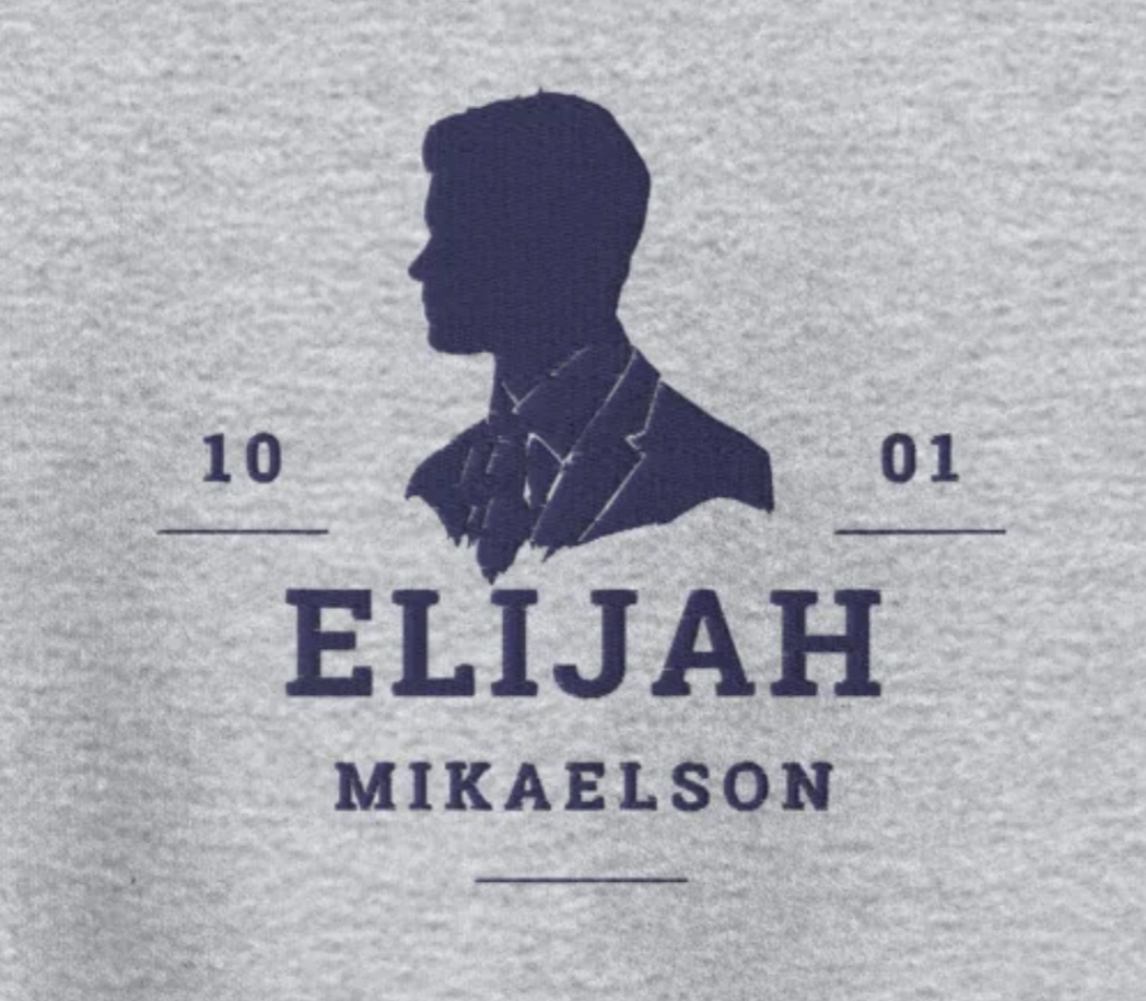 Elijah Mikaelson 1001 Embroidery Sweatshirt | The Originals
