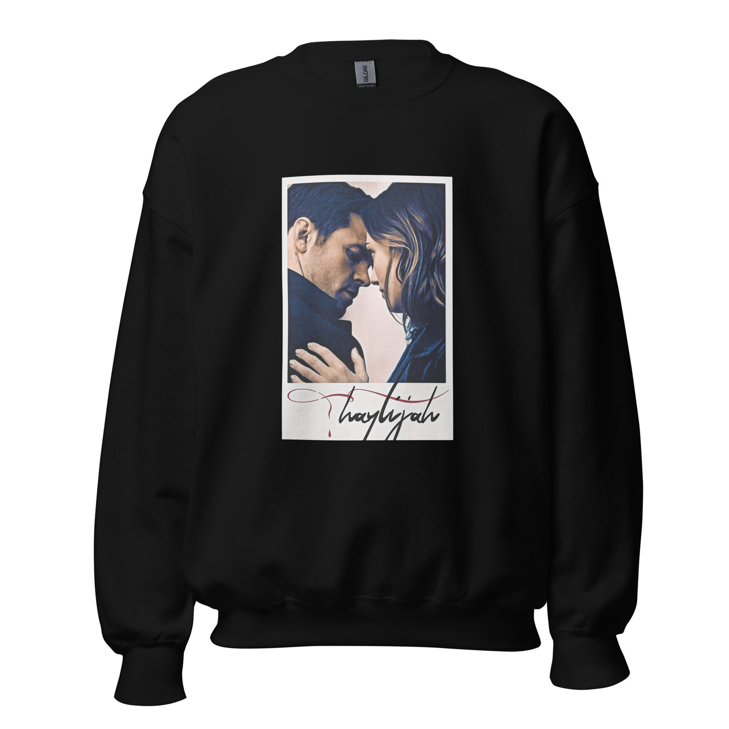 Haylijah (Hayley + Elijah) Polaroid Printed Sweatshirt | TVD