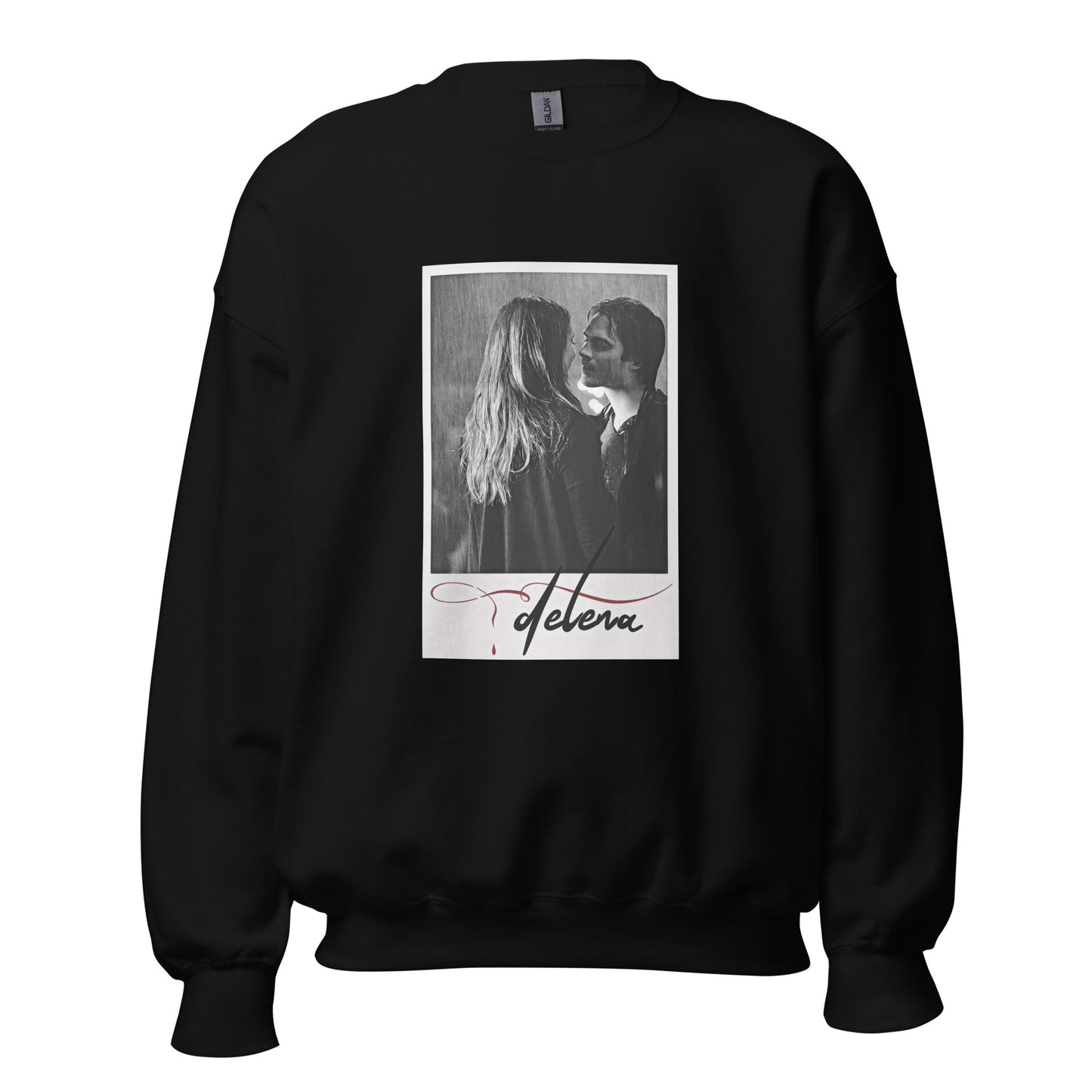 Delena (Damon+Elena) Polaroid Printed Sweatshirt | TVD