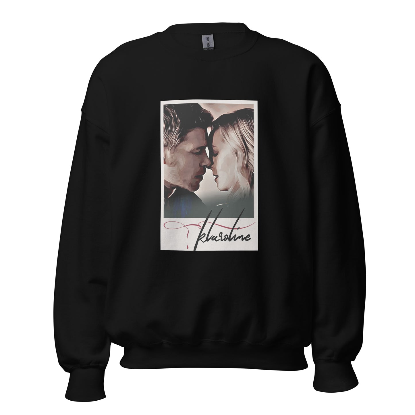 Klaroline (Klaus + Caroline) Polaroid Printed Sweatshirt | TVD