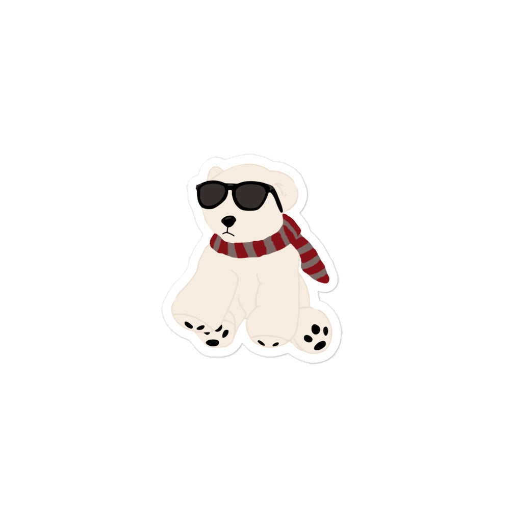 Belly's Junior Mint Bear Sticker