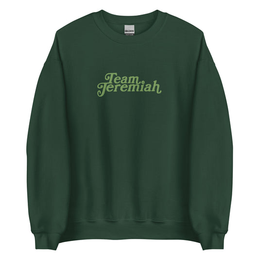 Team Jeremiah Embroidery Sweatshirt | TSITP